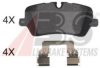 A.B.S. 37981 OE Brake Pad Set, disc brake